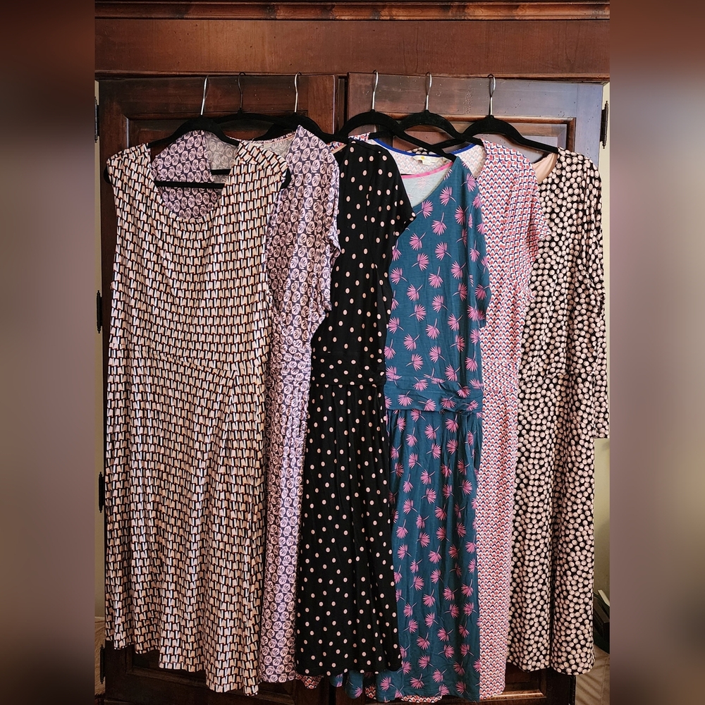 Boden Dresses. All Are In Good, Used Condition. Sold As A Bundle Of 6.